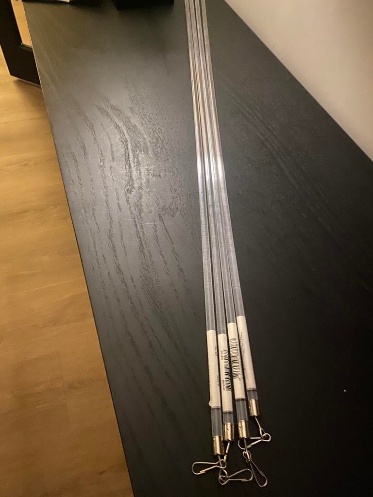 Trekstangen gordijnen nieuw, Ophalen, Nieuw, 100 tot 150 cm