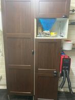 Ikea rockhammar fronten met beslag, Ophalen, Gebruikt, Bruin, 50 tot 100 cm