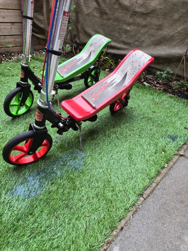 2x Space Scooter X590 - Rood en groen, Ophalen, Gebruikt, Overige typen, Space Scooter
