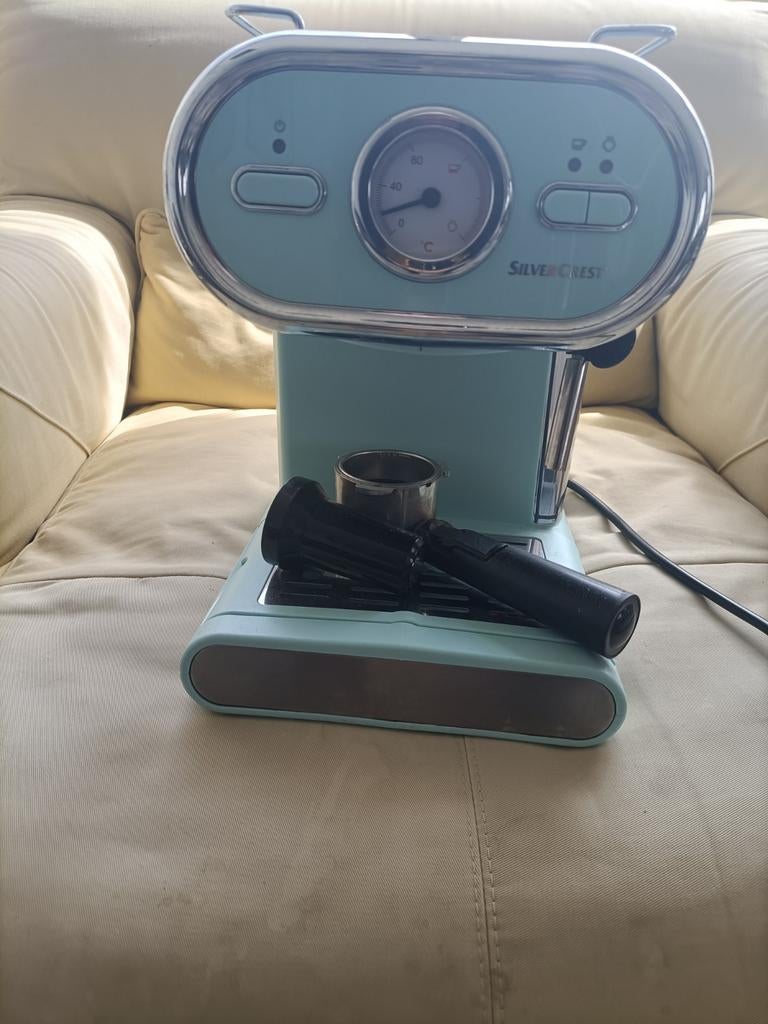 Espresso apparaat voor losse koffie - Silvercrest, Espresso apparaat, Gemalen koffie, Ophalen of Verzenden, Zo goed als nieuw