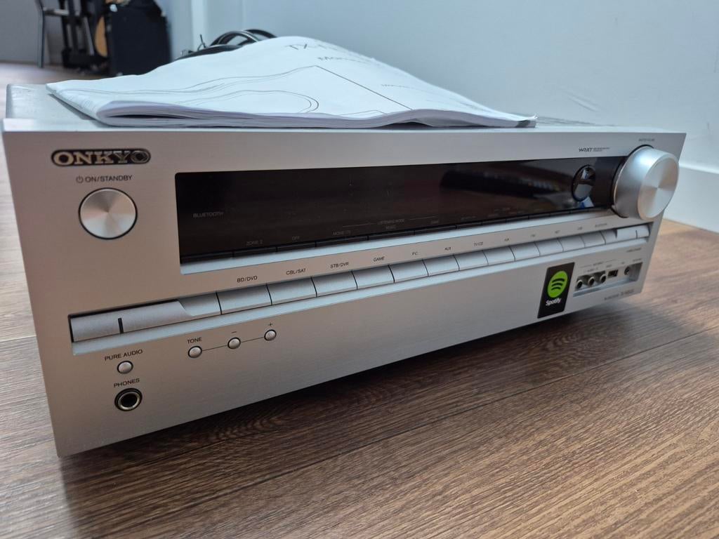 Onkyo TX-NR535 AV Receiver met afstandsbediening en boekje, Ophalen, Zo goed als nieuw, Onkyo