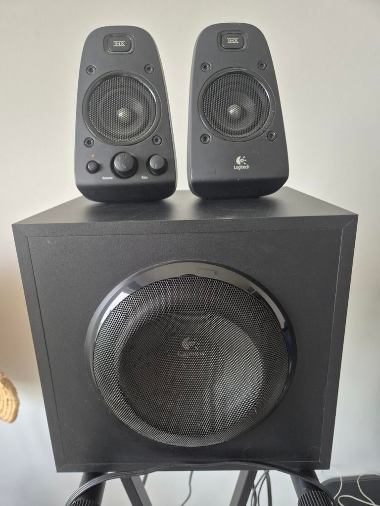 Logitech Z623 THX 2.1 Speakerset - Krachtig Geluid, Audio, Tv en Foto, Luidsprekers, Ophalen, Gebruikt, Complete surroundset, Overige merken