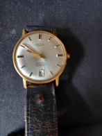 Vintage Lincoln Polshorloge - Verguld met Leren Bandje, Overige merken, Overige materialen, Polshorloge, Verguld