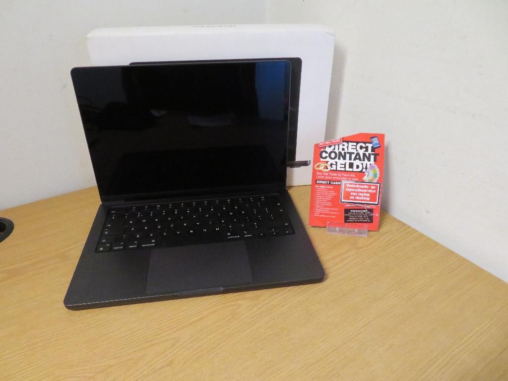Apple MacBook Pro 14" 2024 M4 24GB 1TB | Pawn Eindhoven, 1 TB of meer, Gebruikt, Qwerty, 13 inch