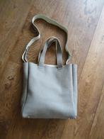 nieuw grijs leren handgemaakte tas, STORIES OFFICIAL,, Ophalen of Verzenden, Nieuw, Grijs, Shopper