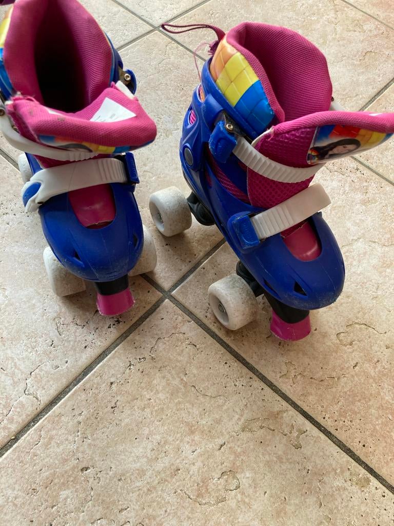 K3 rolschaatsen en beschermers, Ophalen of Verzenden, Verstelbaar, Gebruikt, Kinderen