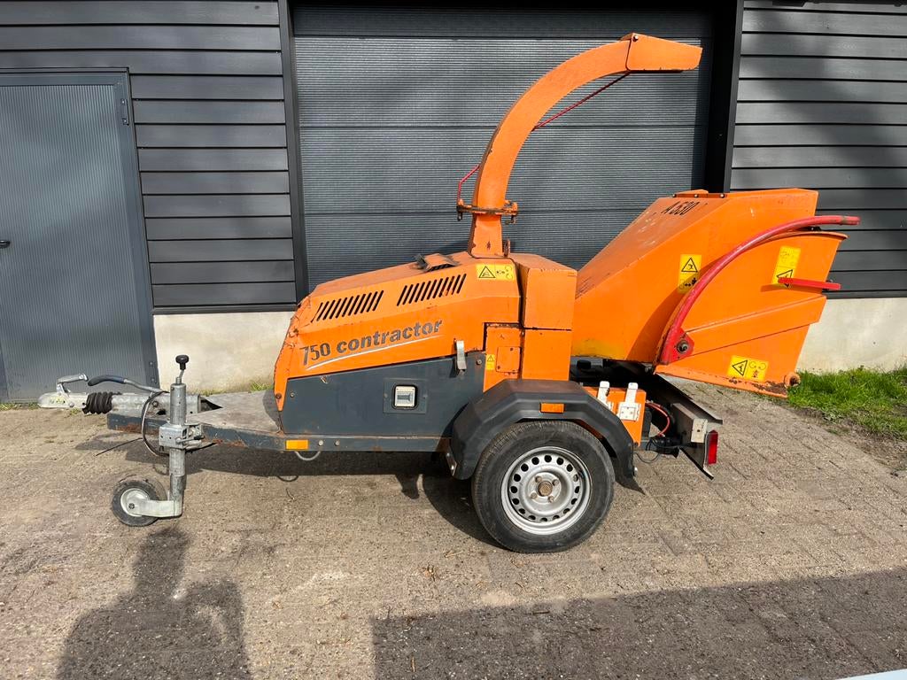 Jensen 530 Takkenhakselaar BJ 2012 kubota diesel, Tuin en Terras, Hakselaars, Ophalen of Verzenden, Gebruikt