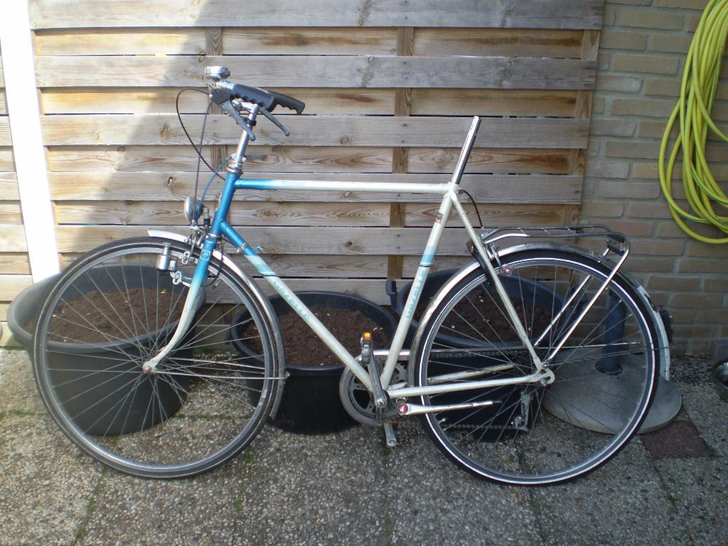 heren fiets Gazelle, Ophalen, Gebruikt, Velgrem, Versnellingen
