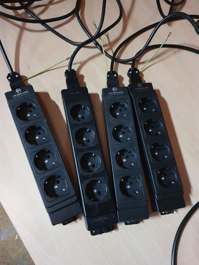 100x Ah Meyer netbox ms3 ms4 prof stekkerblok stekkerdoos, Info@ah-meyer.de, Ophalen of Verzenden, Zo goed als nieuw, A. & H. Meyer Dörentrup