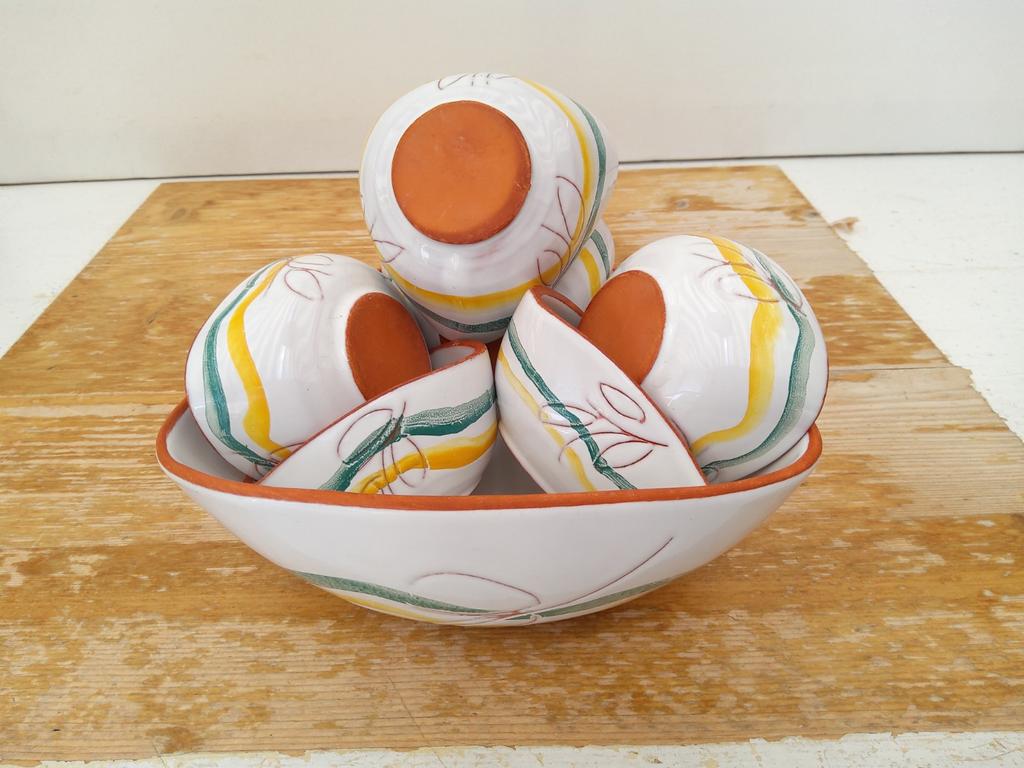 7 Delig pindastel / Pindastelletje, Antiek en Kunst, Ophalen of Verzenden