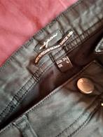 Nieuwe Nicky Jeans zwarte broek met coating, maat 34, Ophalen of Verzenden