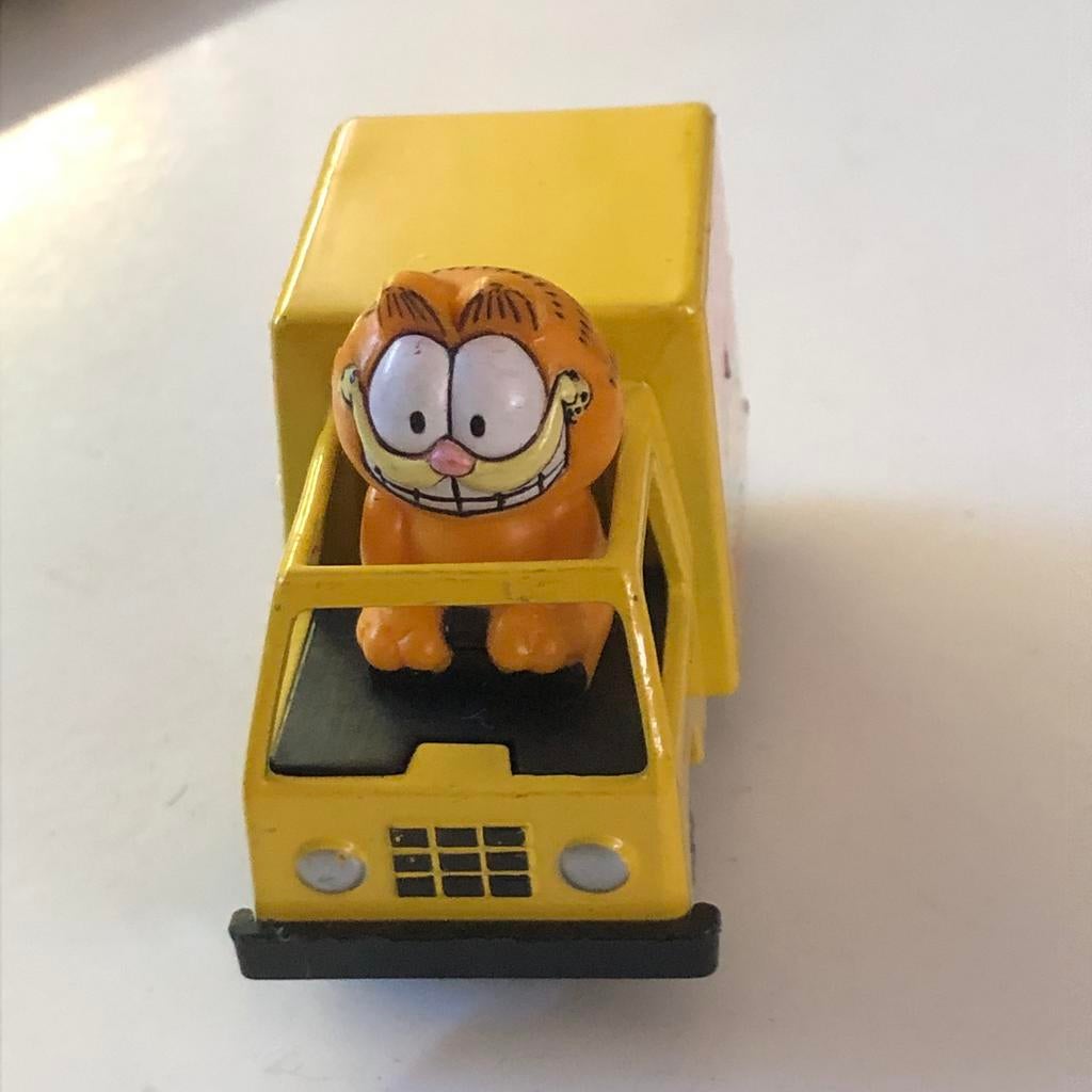 Ertl Garfield in Lasagna Factory Truck - Vintage Speelgoed, Ophalen, Gebruikt