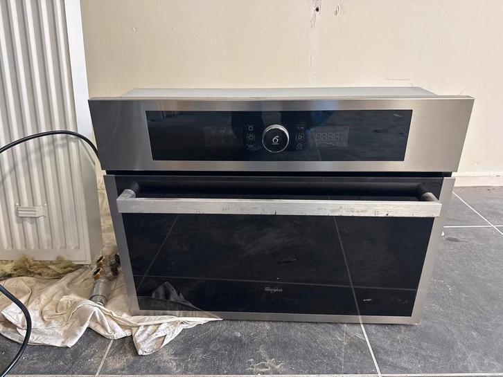 Whirlpool 6th Sense Combimagnetron - Inbouw, Witgoed en Apparatuur, Magnetrons, Gebruikt, Inbouw, Combimagnetron, 60 cm of meer