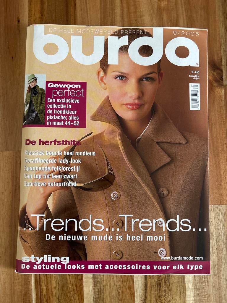 Burda modeblad 9/2005 - Herfsthits en trends, Ophalen, Gebruikt