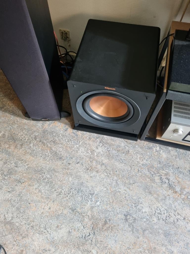 Klipsch subwoofer, Overige merken, Subwoofer, Ophalen of Verzenden, Zo goed als nieuw