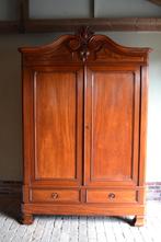 Prachtige antieke mahonie houten Louis Philippe kuifkast., Verzenden