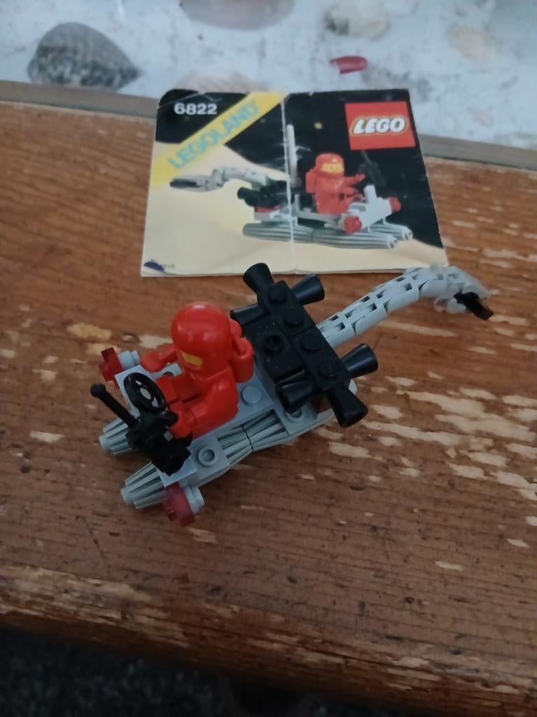 LEGO SPACE 6822 - 6823 INCLUSIEF BOUWTEKENING, Kinderen en Baby's, Speelgoed | Duplo en Lego, Ophalen of Verzenden, Gebruikt