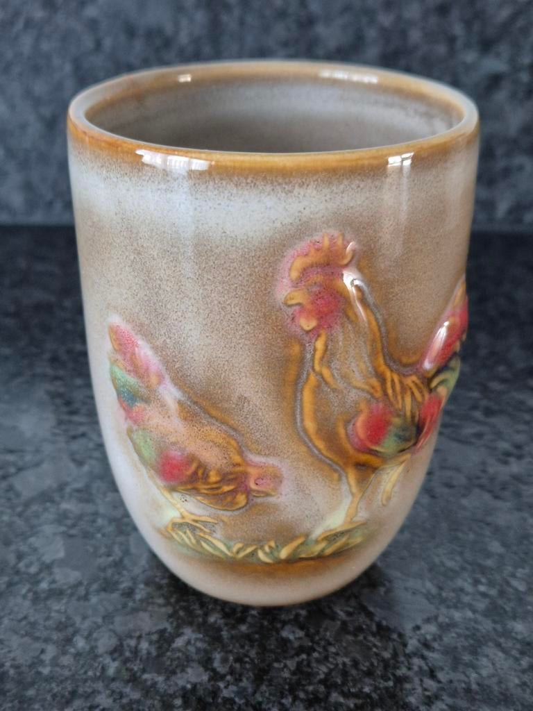 Mok kip en haan, Ophalen of Verzenden, Overige stijlen, Kop(pen) en/of Schotel(s)