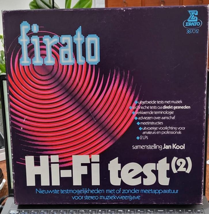 Firato Hi-Fi Test (2) box set, Cd's en Dvd's, Vinyl | Overige Vinyl, Zo goed als nieuw, 12 inch, Ophalen of Verzenden