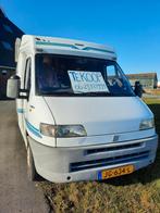 Camper Fiat Ducato Hobby 600 met stallingsmogelijkheid, Ringverwarming, Fiat, Hobby, Treinzit