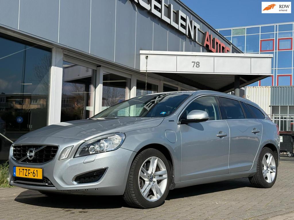 Volvo V60 2.4 D6 AWD Plug-In Hybrid Pure Limited, Auto's, Volvo, Bedrijf, Te koop, V60, 4x4, ABS, Achteruitrijcamera, Airbags
