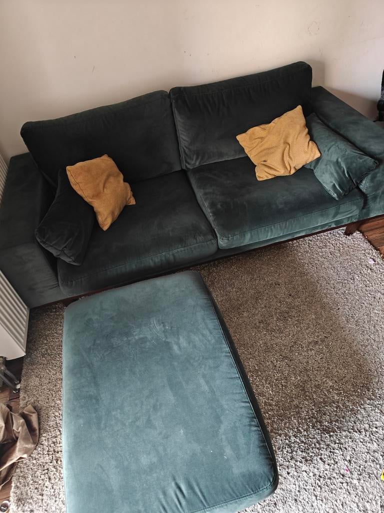 NOUS Living tweezitsbank Torino Wehkamp, Ophalen, Gebruikt, Stof