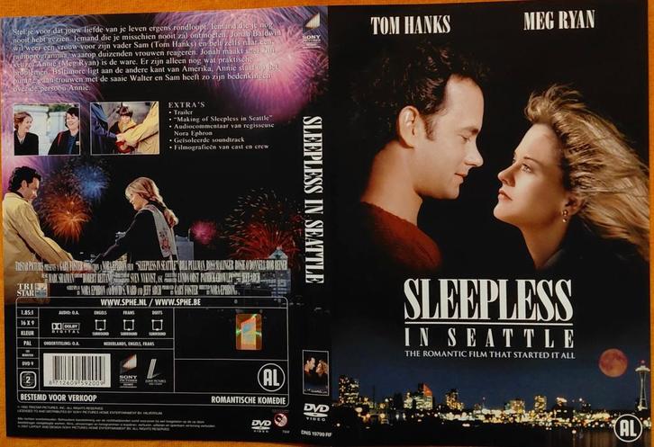 DVD Sleepless in Seattle - Romantische Komedie, Cd's en Dvd's, Dvd's | Drama, Gebruikt, Overige genres, Alle leeftijden, Ophalen of Verzenden
