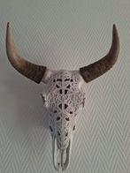 By Boo Skull art Creme kunststof buffalo schedel, Ophalen of Verzenden, Nieuw