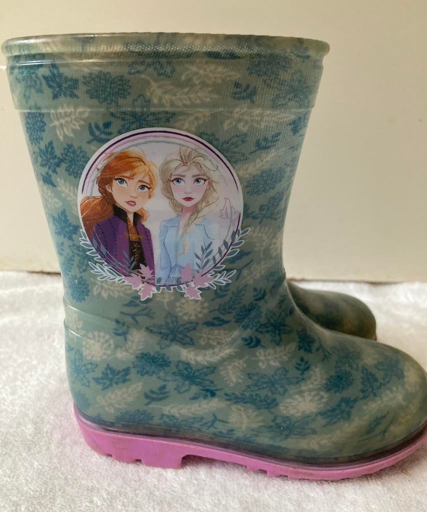 Nette Frozen Disney regenlaarzen maat 24, Meisje, Laarsjes, Ophalen of Verzenden, Zo goed als nieuw