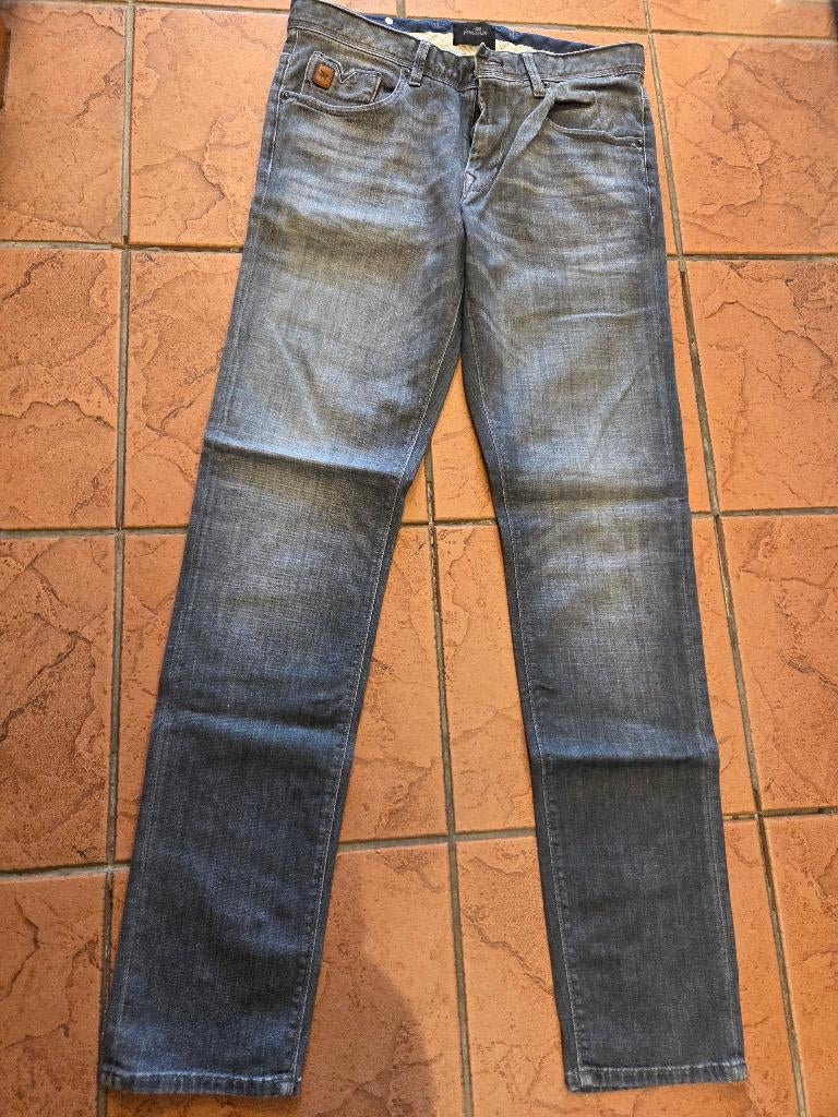 Vanguard V7 Rider Slim Straight W32/L34 grijs, W32 (confectie 46) of kleiner, Ophalen of Verzenden, Zo goed als nieuw, Vanguard