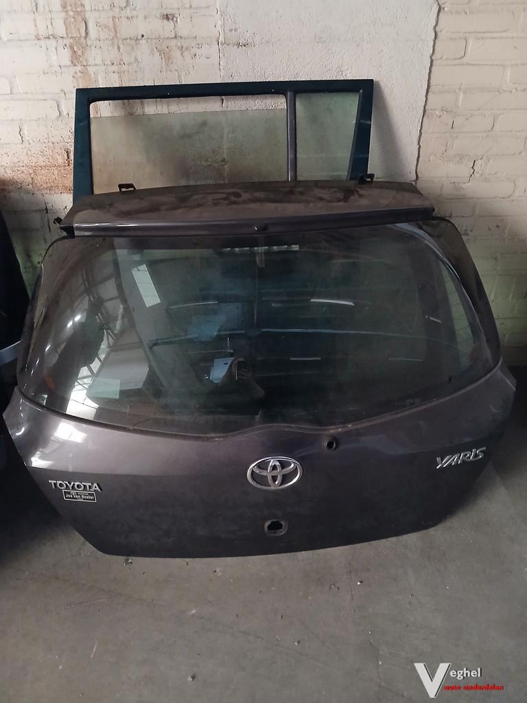 Toyota Yaris 5drs 1.3B Achterklep antraciet grijs '08