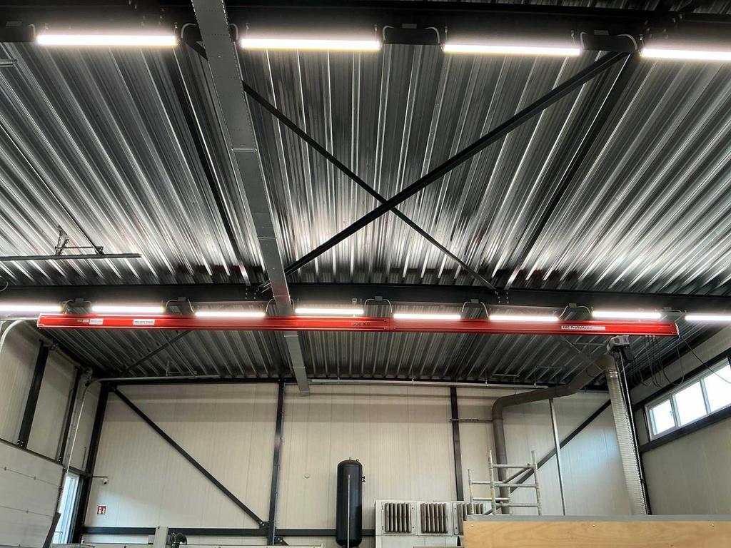 Online veiling halkraan en vacuümheffer (2025), Doe-het-zelf en Verbouw, Lieren en Takels, Ophalen, Gebruikt, Elektrisch