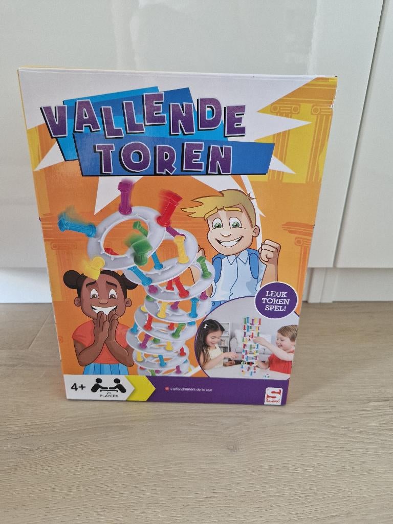 Vallende toren spel, Hobby en Vrije tijd, Gezelschapsspellen | Overige, Een of twee spelers, Ophalen of Verzenden, Zo goed als nieuw