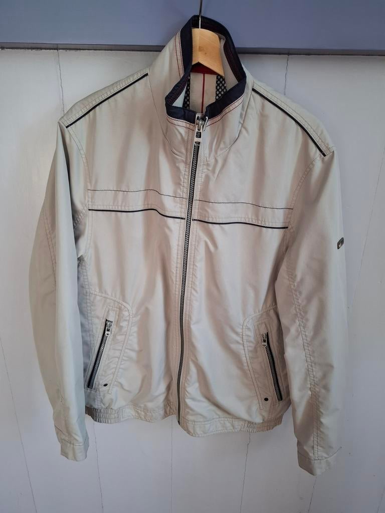 Beige "New Canadian by Cabano" herenjas. Mt.M., Kleding | Heren, Maat 48/50 (M), Beige, Ophalen of Verzenden, Zo goed als nieuw