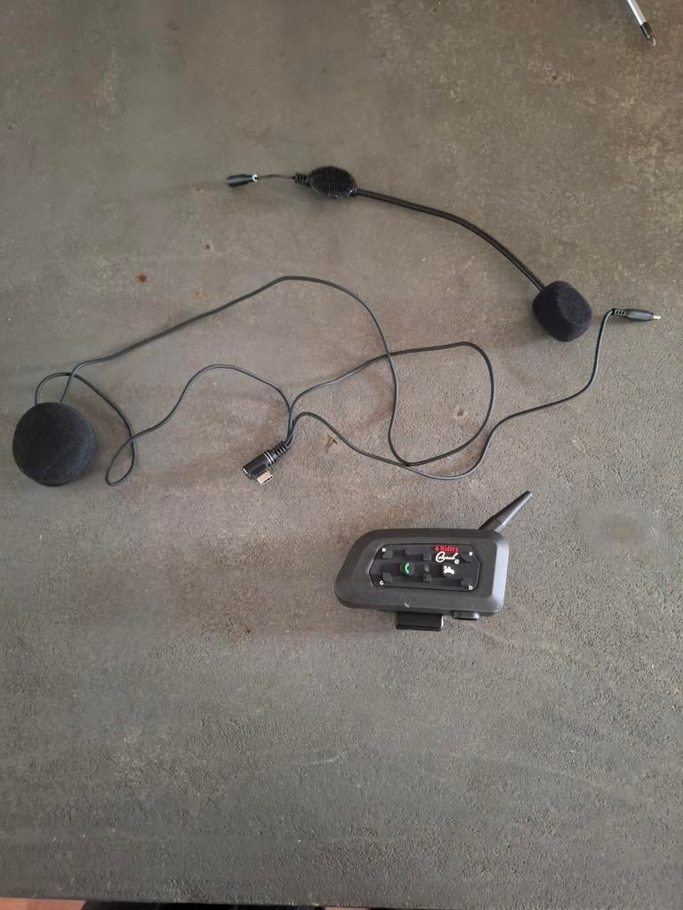 V6 Motorhelm Intercom Installatie met handleiding., Overige merken, Systeemhelm, Verzenden, Dames