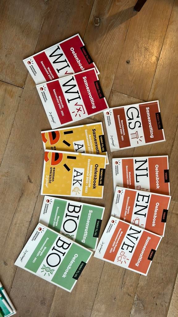 VMBO-TL examenoverzicht, Ophalen, Zegels, Bonnen of Punten