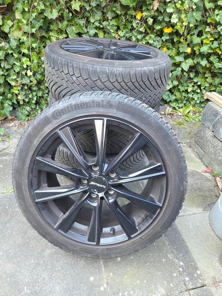 Winterwielen 225/45 R17 – Continental - Gamaparts velgen, Auto-onderdelen, Banden en Velgen, Ophalen, Banden en Velgen, 17 inch
