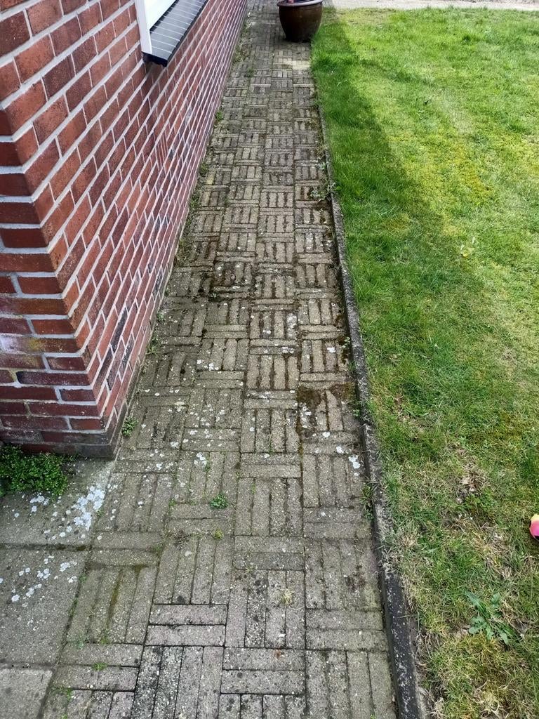 Gebruikte waaltjes voor tuin., Ophalen, Gebruikt, Klinkers, 10 m² of meer
