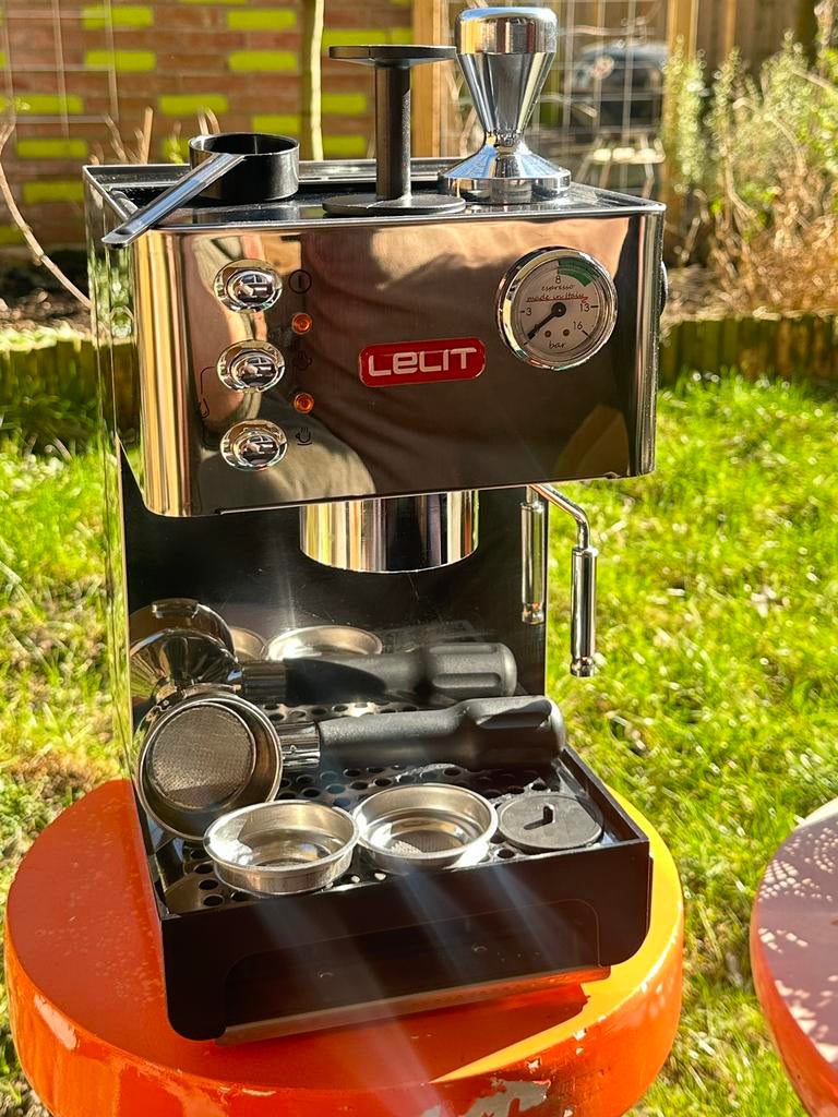 Lelit PL41EM - opknapper, Witgoed en Apparatuur, Koffiezetapparaten, Niet werkend, Gemalen koffie, Espresso apparaat, Afneembaar waterreservoir