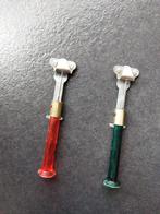 Vintage machine apparaatje voor reparatie nylonkousen, Antiek en Kunst, Antiek | Gereedschap en Instrumenten, Ophalen of Verzenden