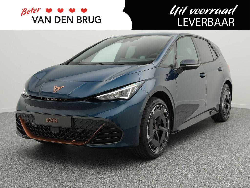 CUPRA Born Business Limited 82kWh 231PK | Nieuw! | 550km Act, Auto's, Gebruikt, Zwart, 82 kWh, Blauw