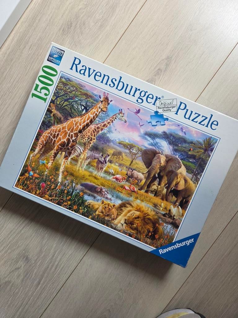 ravensburger legpuzzel, Ophalen of Verzenden, 500 t/m 1500 stukjes, Zo goed als nieuw