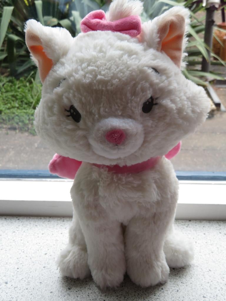 Poes Marie van Disney film Aristocats merk Nicotoy, Kinderen en Baby's, Disney, Ophalen of Verzenden, Zo goed als nieuw, Wasbaar