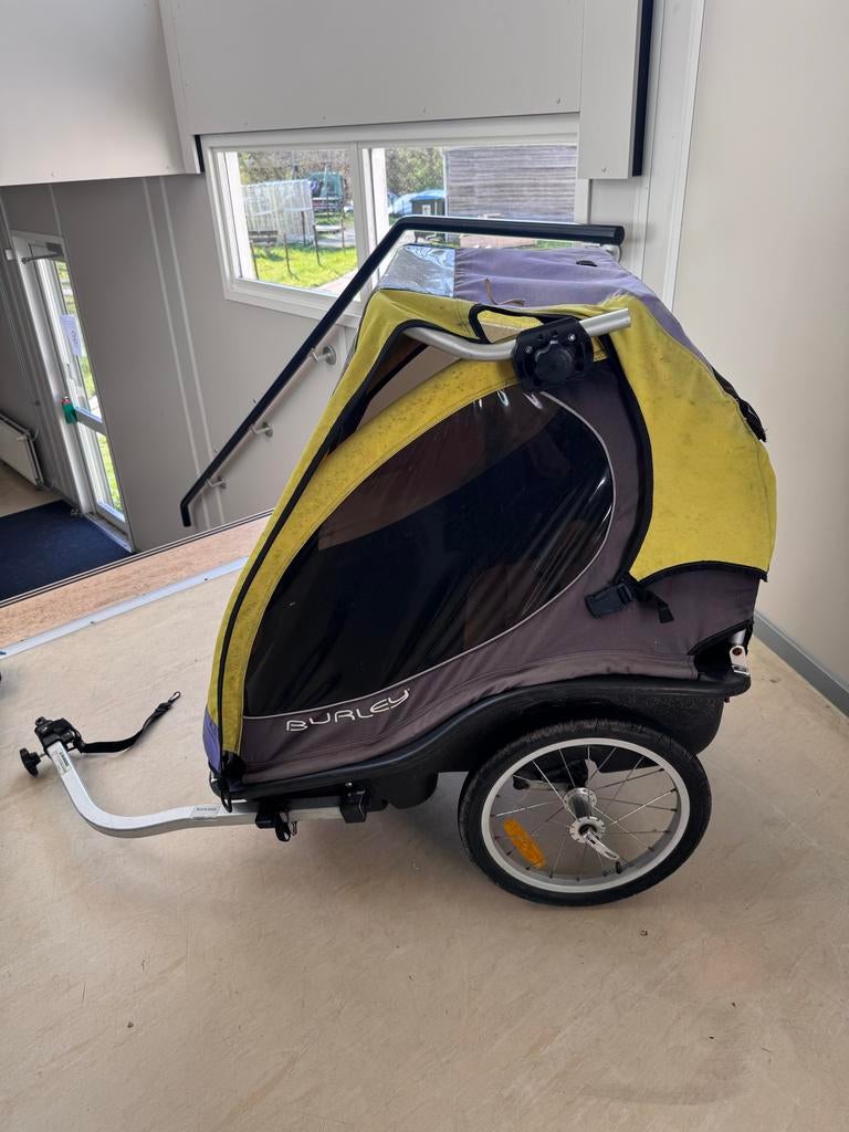 Burley fietskar voor 2 kinderen, Gebruikt, Opvouwbaar, 20 tot 40 kg, Ophalen of Verzenden