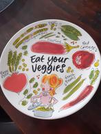 Blond veggies bord en beker blijdorp., Huis en Inrichting, Keuken | Servies, Blond Amsterdam, Ophalen of Verzenden, Zo goed als nieuw