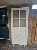 Schuifdeur melkglas, Ophalen, Schuifdeur, Binnendeur, 200 tot 215 cm