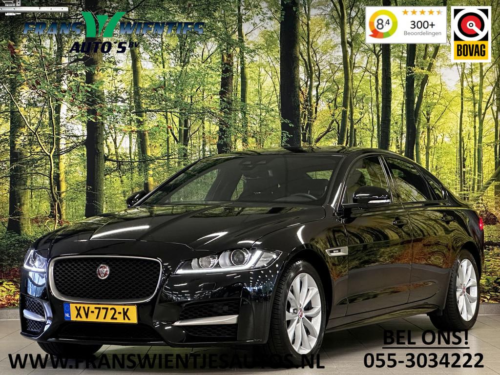 Jaguar XF 2.0 Prestige | Cruise Control | Achteruitrijcamera, Auto's, Jaguar, Automaat, Gebruikt, 4 cilinders, Leder en Stof
