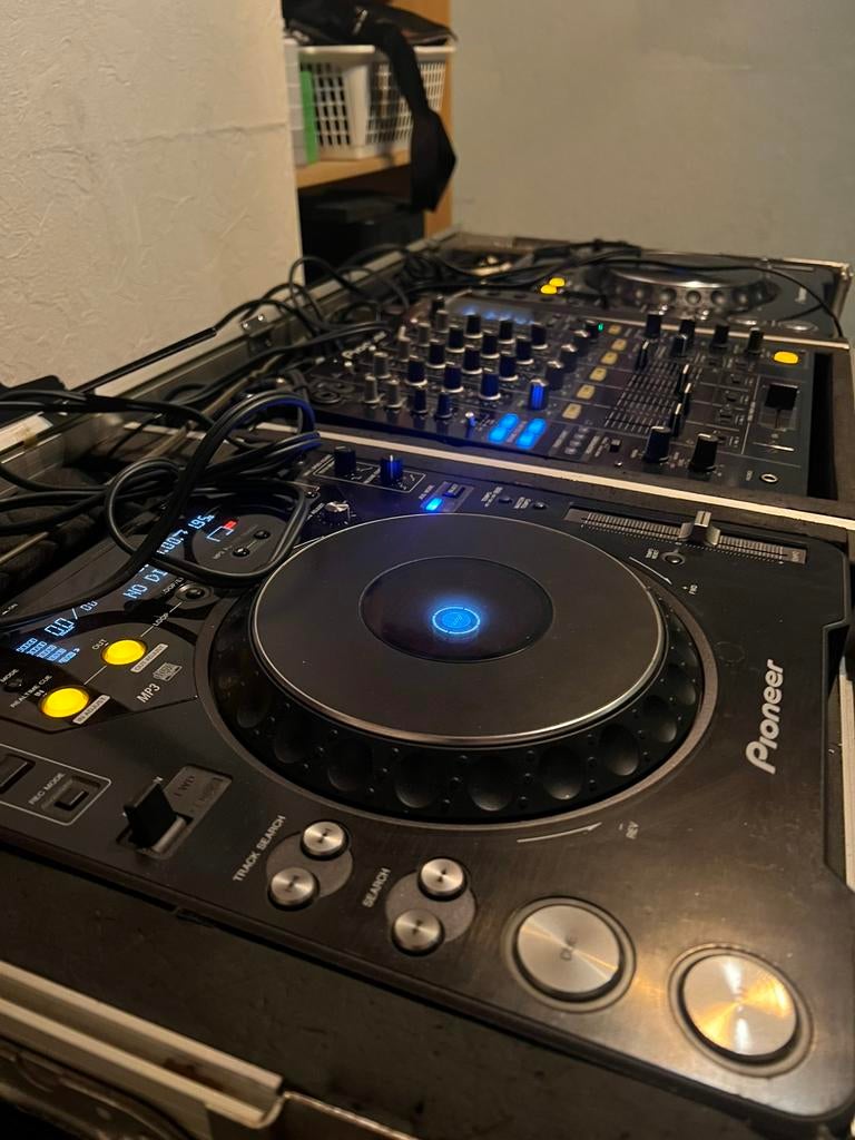 Dj set Pioneer. 2x CDJ-1000 mk3 1x DJM-800, Muziek en Instrumenten, Dj-sets en Draaitafels, Ophalen of Verzenden, Gebruikt, Pioneer