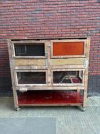 Konijnenhok te koop, Ophalen, Hamster, 90 cm of meer, Hok