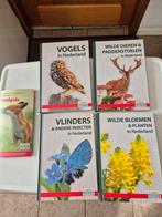 4 boeken  vogels ,vlinders ,wilde bloemen, vlinders en ander, Boeken, Ophalen of Verzenden, Nieuw, Vogels